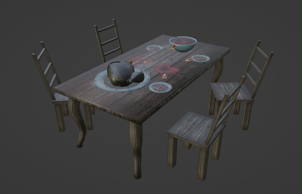 Spooky Dinner Table