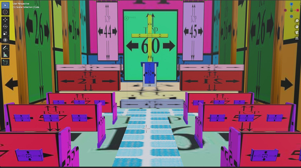 Church Room Mesh