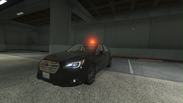 【GTAV専用】スバル6代目レガシィ捜査用覆面パトカー