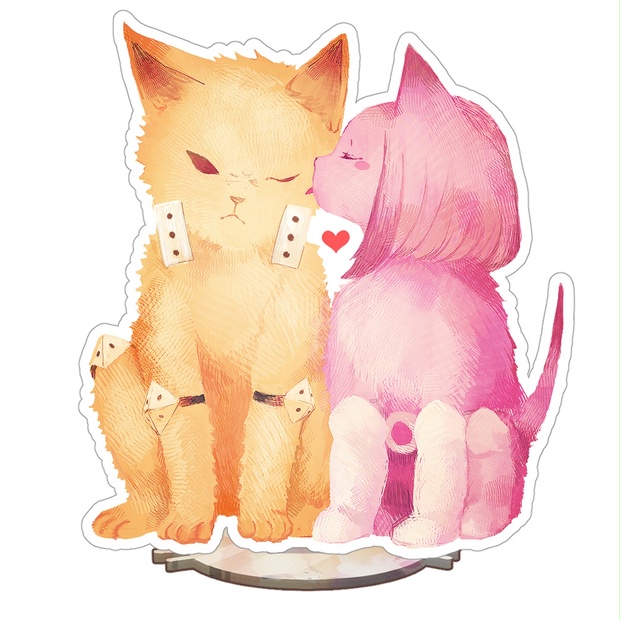 猫勝茶アクリルスタンド - sss@期間限定値下げ中 - BOOTH