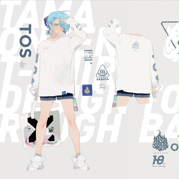 魂音泉ロングTシャツ (TOS) - 魂音泉BOOTH - BOOTH