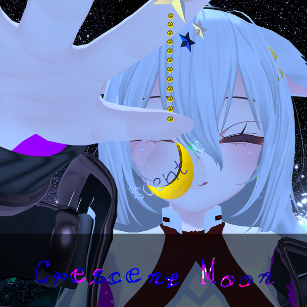 【3Dモデル】Crescent Moon【VRChat】