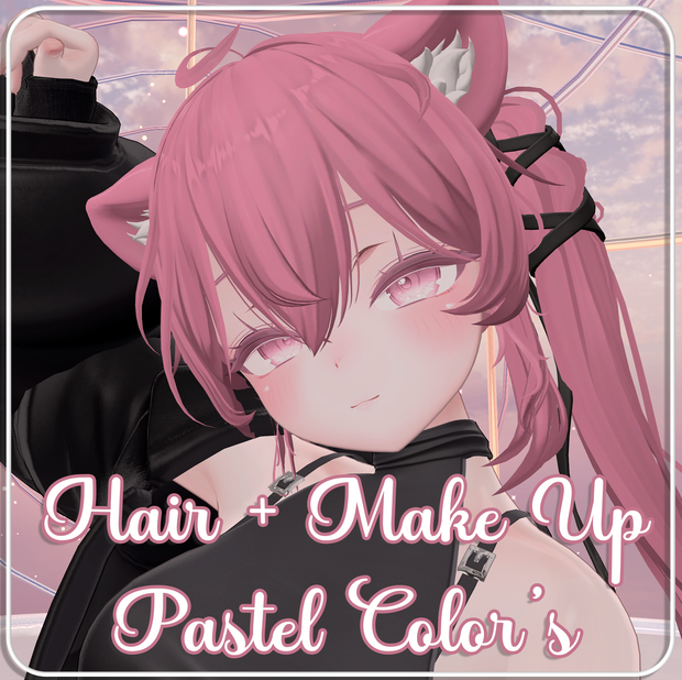 『Pastel Color's Hair+Make up 』-『しお』-Sio-『16 Color's 』