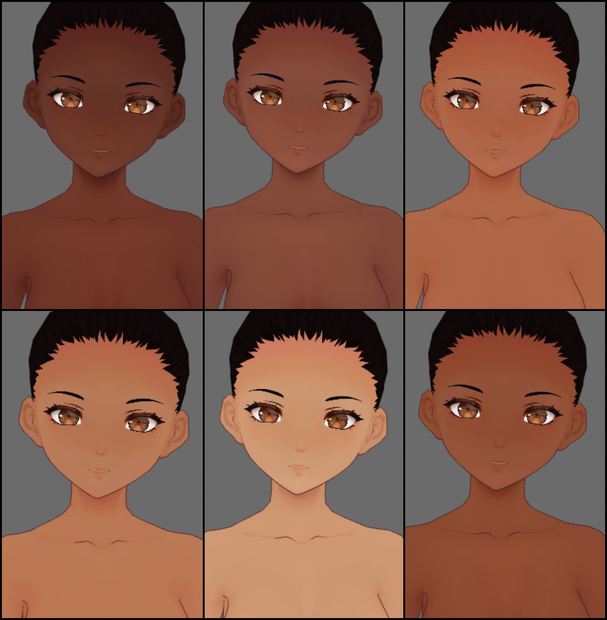 Tan & Dark Skin Tones