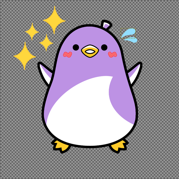 【Unity / Live2D 対応可】 再生のみっちー｜アニメーション制作向け・パーツ分けPSD素材