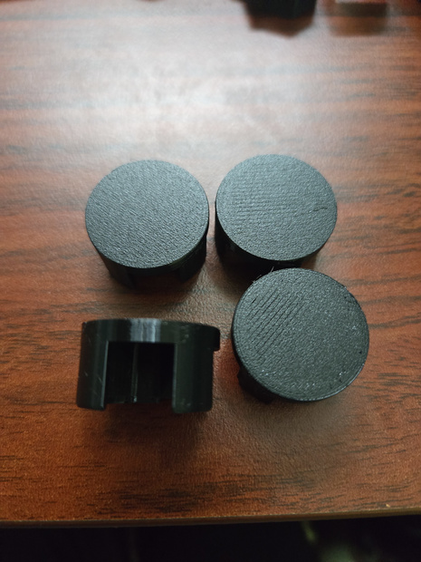 三和ボタン用静音低頭キャップ（30mm）4個セット