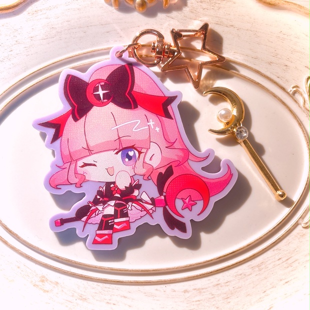 エルゼメキア アクリルキーホルダー - んもち - BOOTH