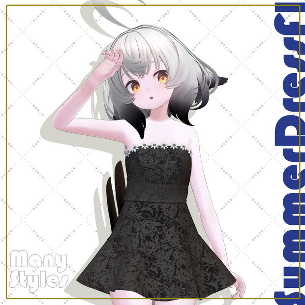 【５アバター対応】夏ワンピフラン-SummerDressFlan-