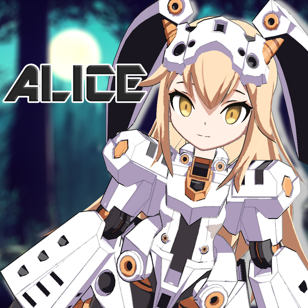 オリジナル3Dモデル【ALICE】