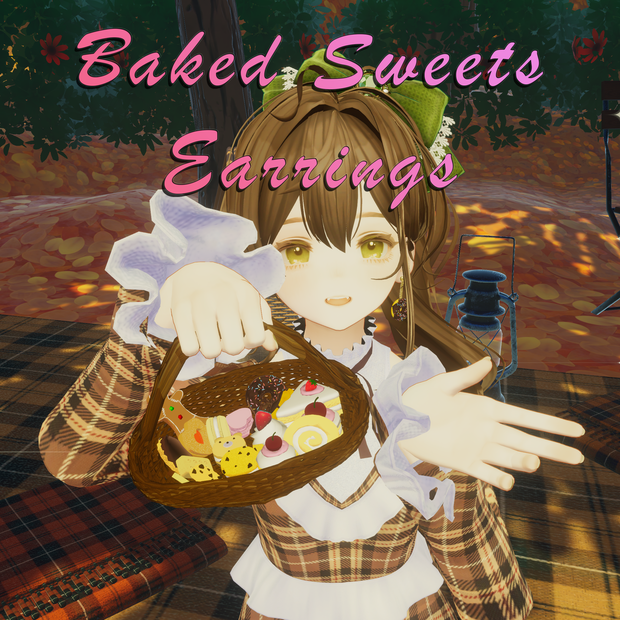 かわいい スイーツ ピアス！！ | Cute Baked Sweets Earrings!