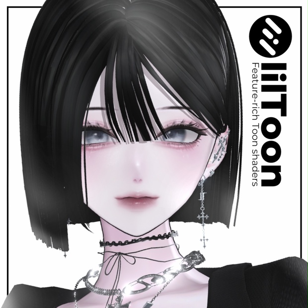 【11アバター対応】切りっぱなしぱっつんボブヘア - Peach Edge - BOOTH