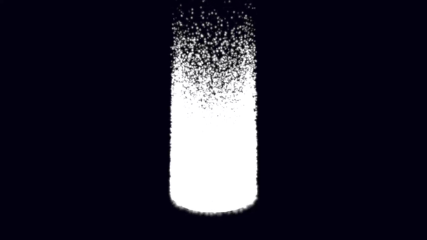 Unity VFX spiral scatter(ねじれ上昇して飛散)