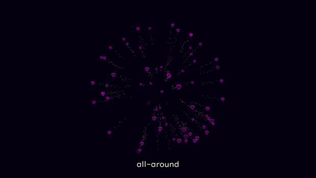 Unity VFX Heart particle（ハートのパーティクル）