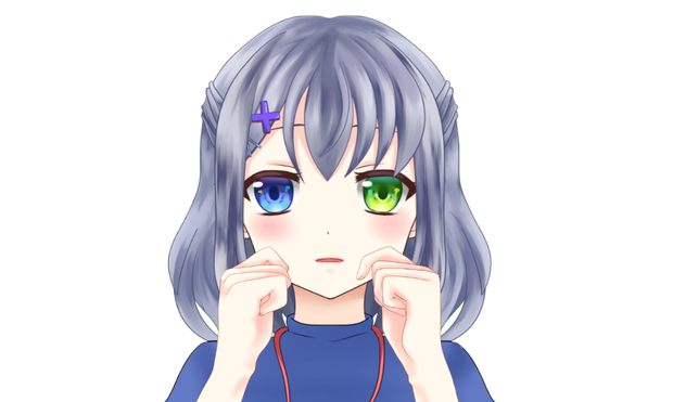【VTuber向け】ほっぺをつねる手　Vtuber素材【商用利用OK】
