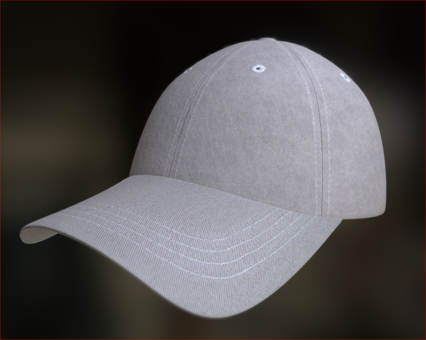 Baseball Cap 3D Clothing 3D Model VRChat 野球帽 3D 衣類 3D モデル VRChat