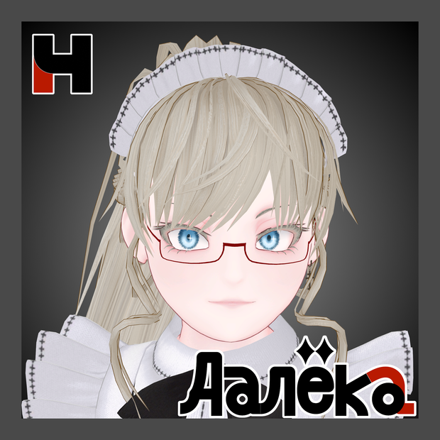 【オリジナル3Dモデル】 Daleka  (ダリョーカ)