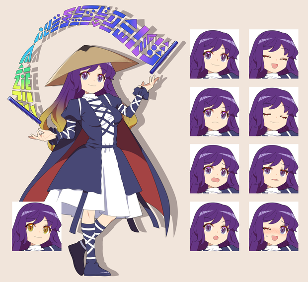 聖白蓮　立ち絵素材