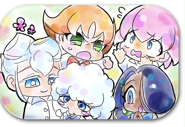 スカウトキャラ箱推し缶バッジ/カインドハーツ