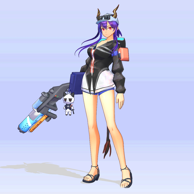 【無償頒布】MMDモデル／遊龍チェン（二次創作）