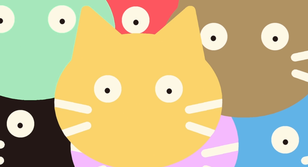 OBSシーントランジション猫パーティー無音