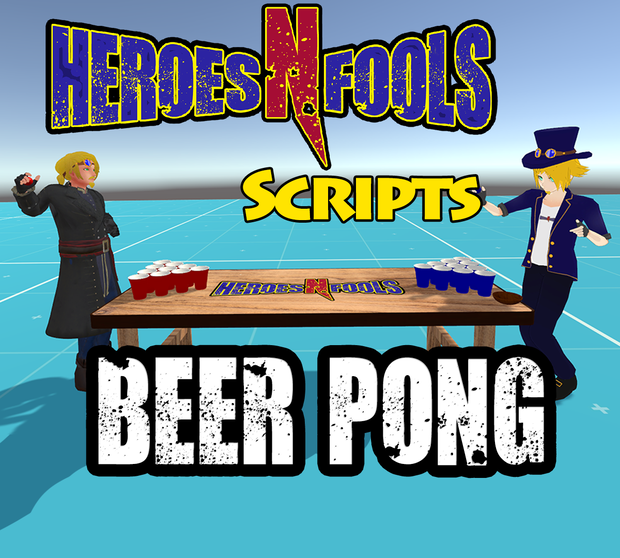 (HnF) Optimized VRC Udon Beer Pong Table