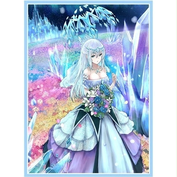 ランキング上位のプレゼント 遊戯王 六花聖ティアドロップ プレイマット ホログラム加工 遊戯王 Csjla Pe