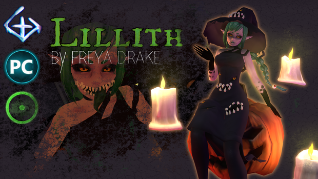 The Witch Lillith by Freya Drake (Vrchat Avatar)