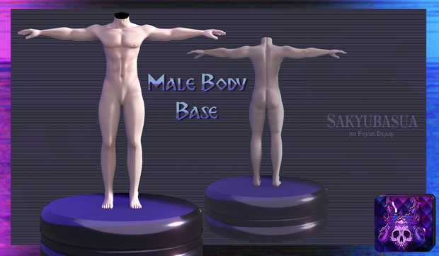MALE BODY BASE (Sakyubasua collection)