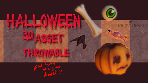 Halloween 3D Assets 