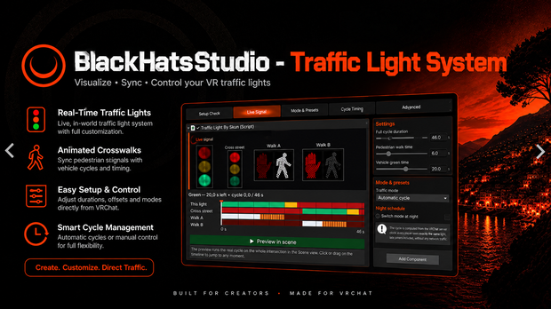 (FREE) Traffic Light V1 - BlackHatsStudio