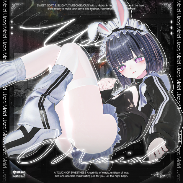 【12アバター対応】UsagiMaid🐰