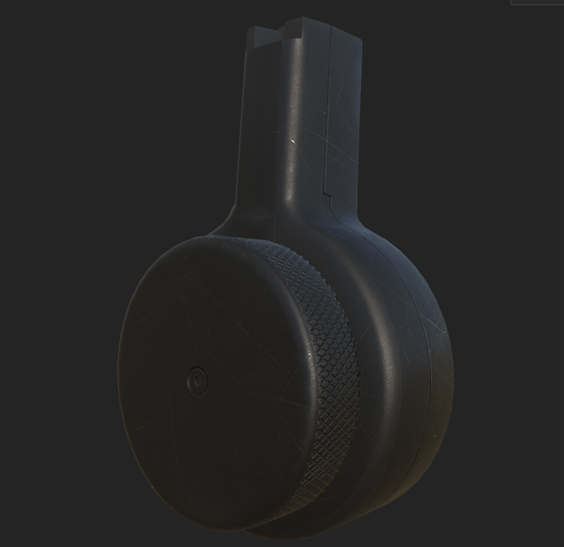 PP-19-01 Vityaz用 50発 ドラムマガジン