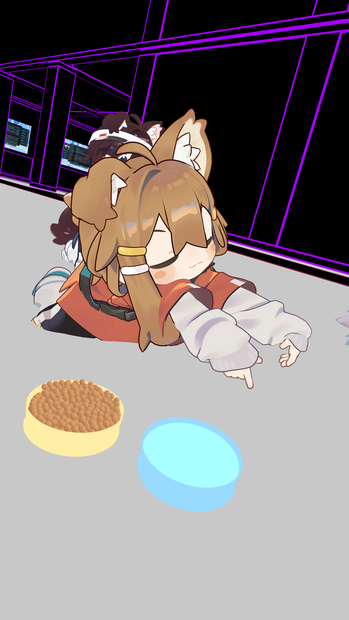 [3D Unity] Pet フードボウル  PET FOOD BOWL