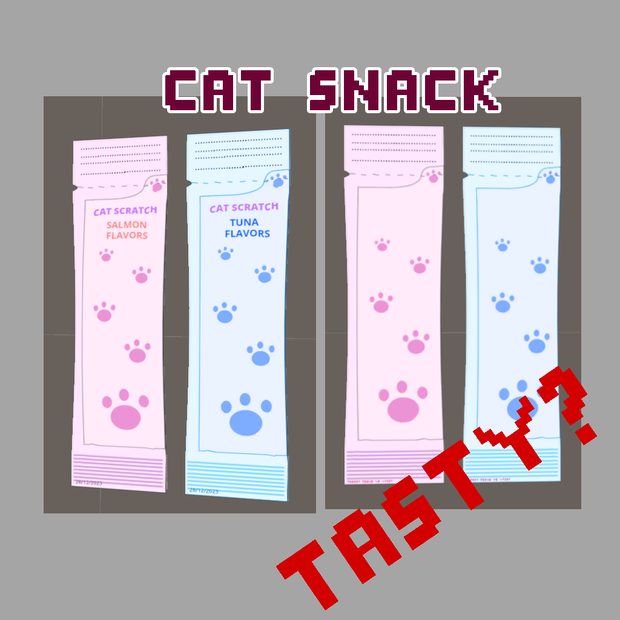 [3D Unity] [Modular Avatar] 猫用おやつ c Snack