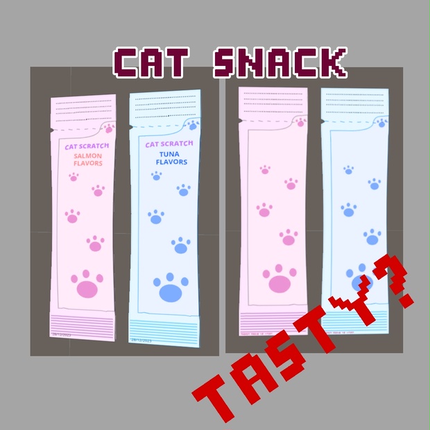 [3D Unity] [Modular Avatar] 猫用おやつ c Snack - Sweet Forest - BOOTH