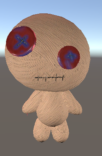 【3D-Unity\VRChat】Modular Avatar Voodoo Doll 怖い