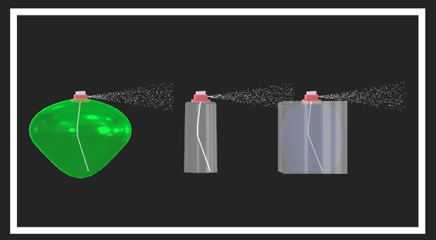 【VRChat】 Perfume Spray Contact Spray Physbone