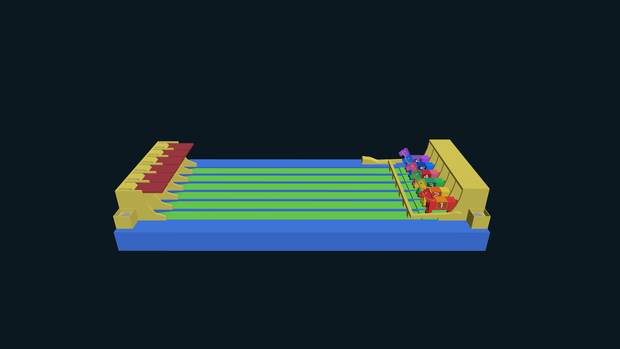 【VRChat】Horse Race Toy [AVATAR/WORLD] [Modular Avatar] 