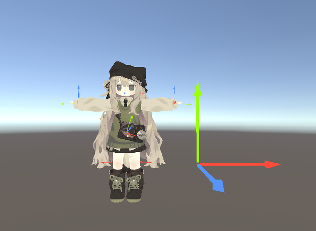 【3D-Model】 Axis Arrow XYZ