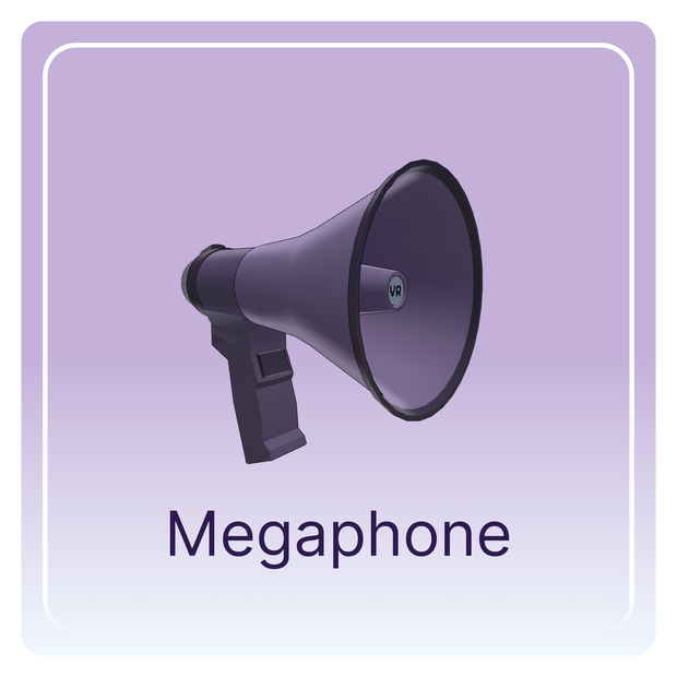【VRChat】 Megaphone [World/Modular Avatar]