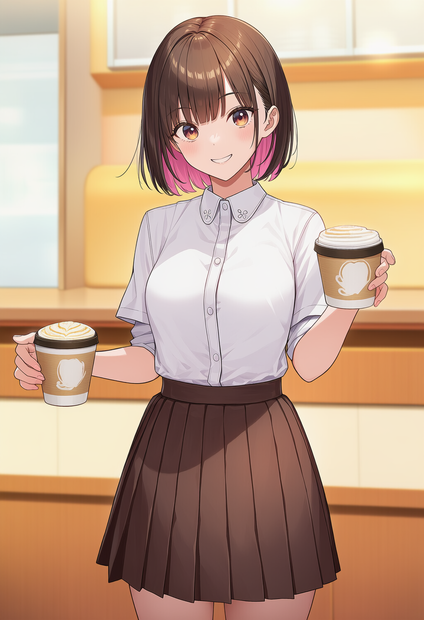 ルナ　カフェ少女
