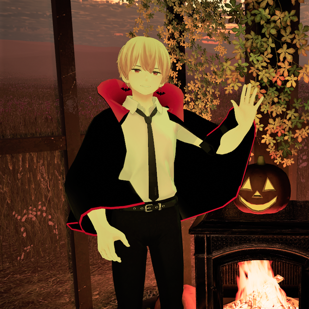 【ハロウィン衣装】ドラキュラマント