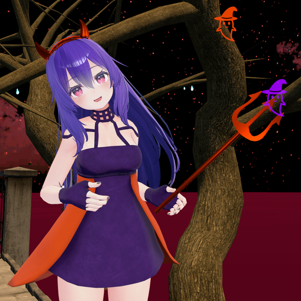 【Devil Fork&Particle】小悪魔フォーク &パーティクル