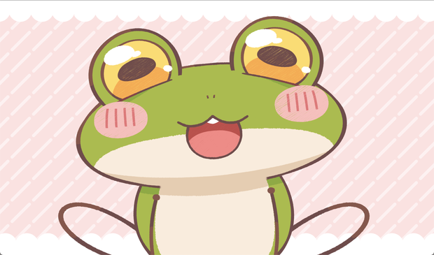 【汎用モデル】ただのカエルさん