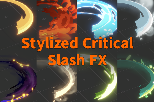 Stylized Critical Slash FX