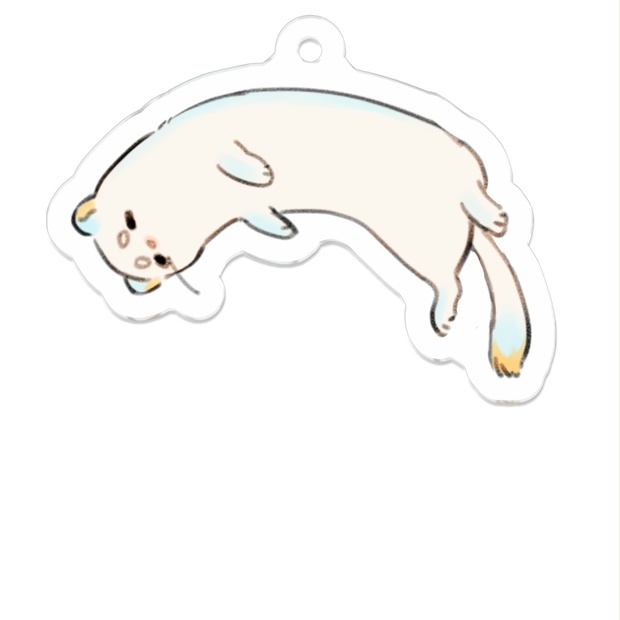 Weasel Key Chain Weasel Vhyt Keychain (B) - Hotaのお店 - BOOTH