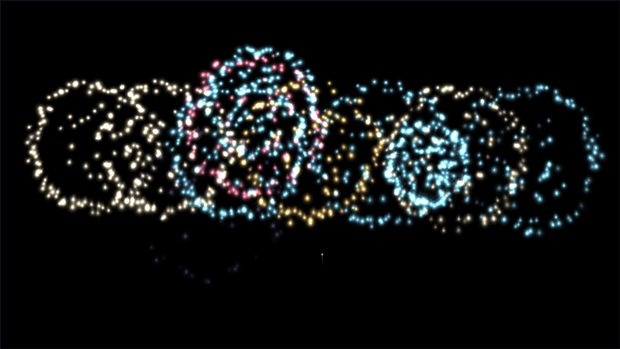 【2026/9/13まで無料配布中】【OBS用・配信素材】動く花火エフェクト　Firework Effect【簡単導入】