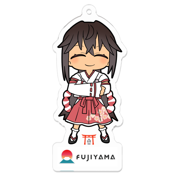 「ちはや」アクリルキーホルダー 