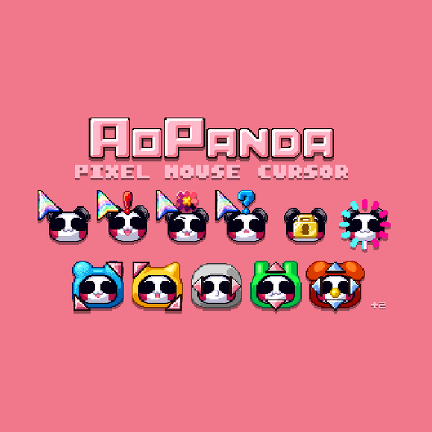 AOPANDA Pixel Mouse Cursor
