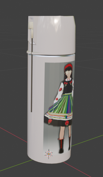 スプレー缶（炎噴射ギミック付き ※ワールド配置用）
